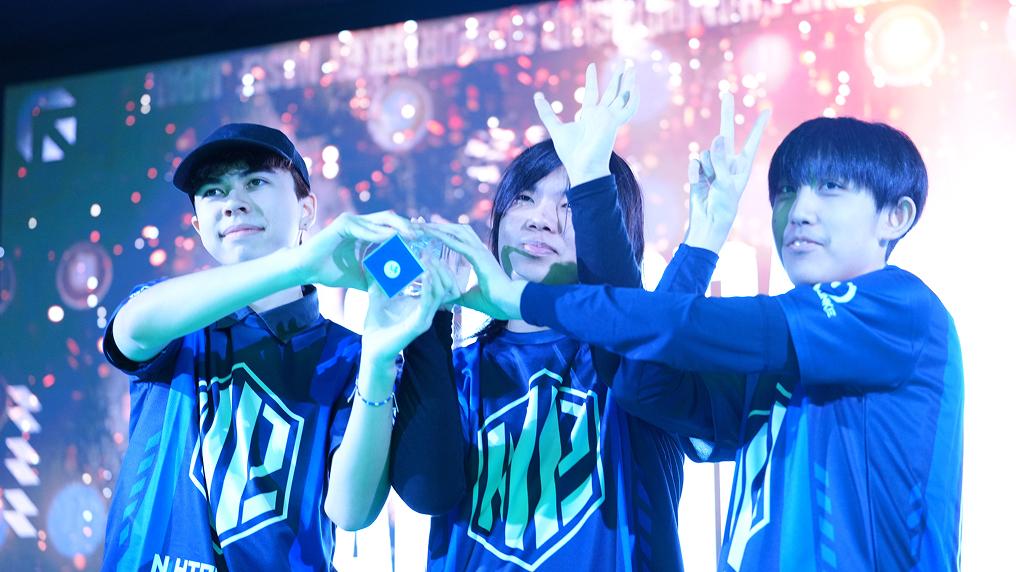 大会で優勝している姿