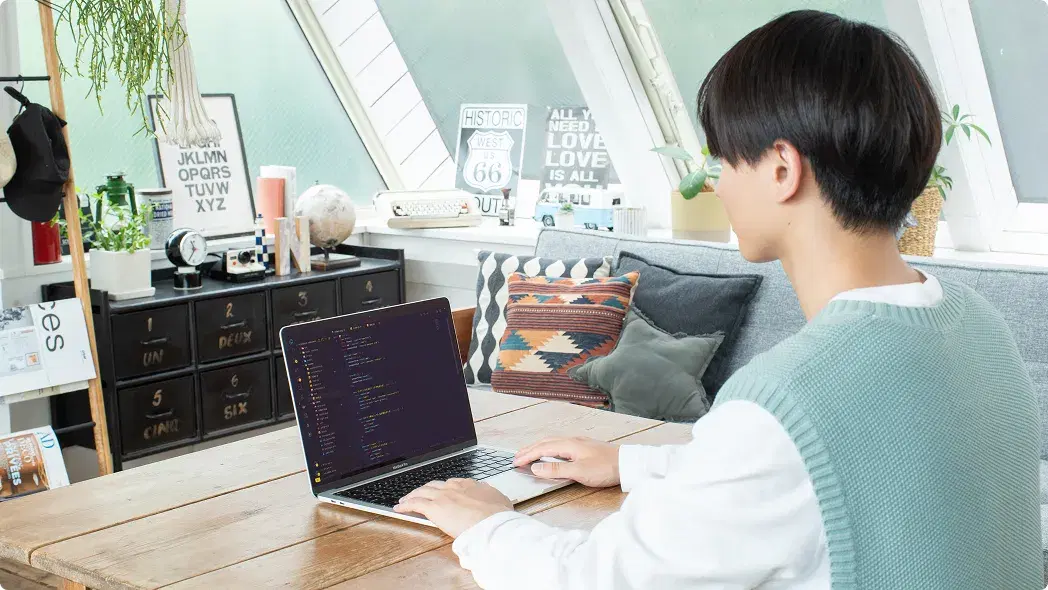 プログラミングの授業の様子