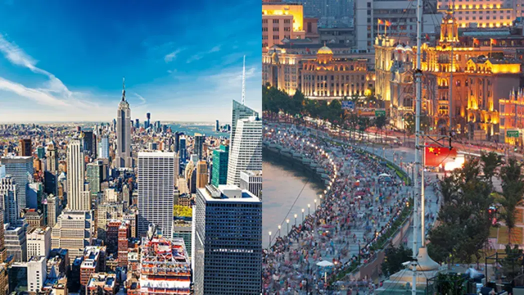 Scene of a language class (English and Chinese)