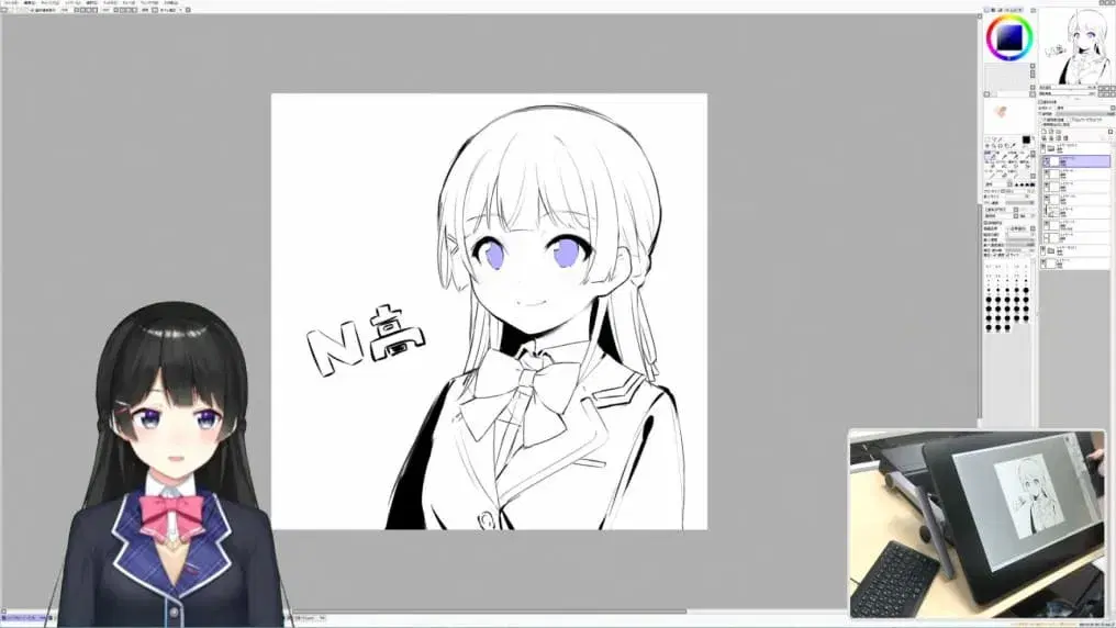 コミックの原画