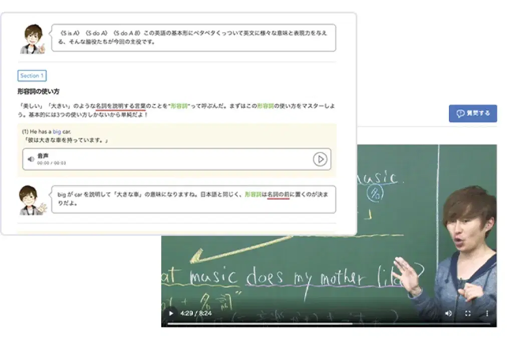 英語の映像授業
