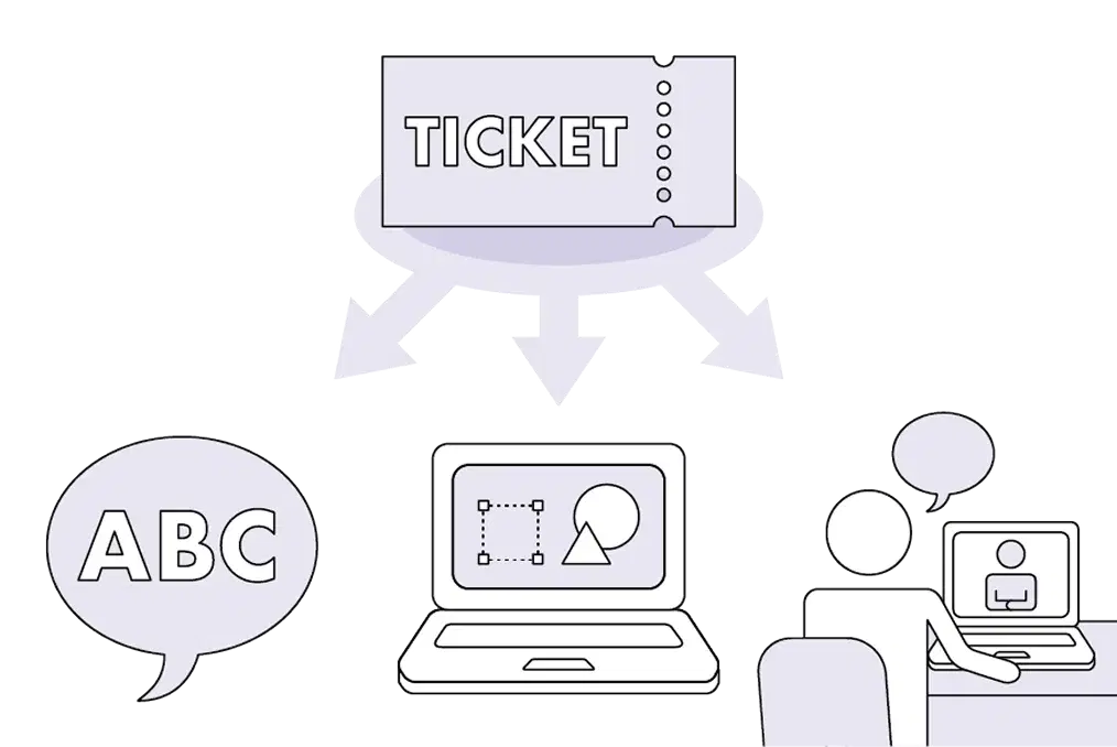 チケット制で自由に選べる100種類以上の講座
