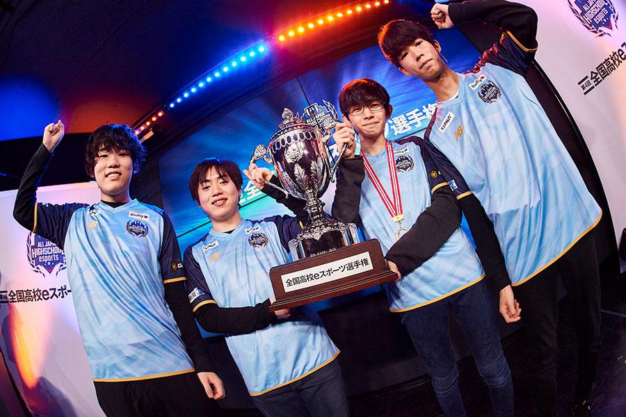 eスポーツ部 N高チーム「第4回 全国高校eスポーツ選手権」<br /> ロケットリーグ部門で優勝　大会2連覇達成