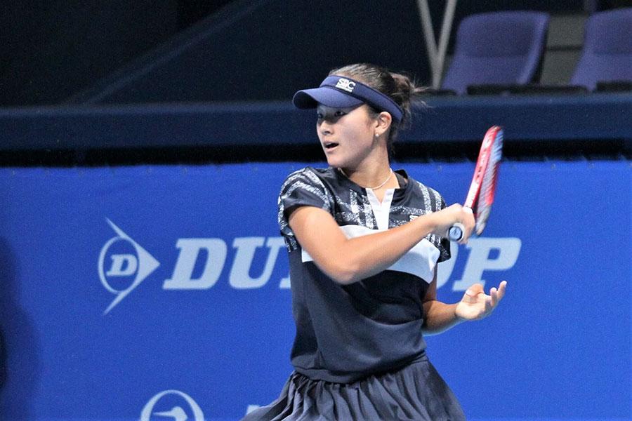 石井さやかさん　テニス「ビリー・ジーン・キング・カップ」<br>日本代表に初選出