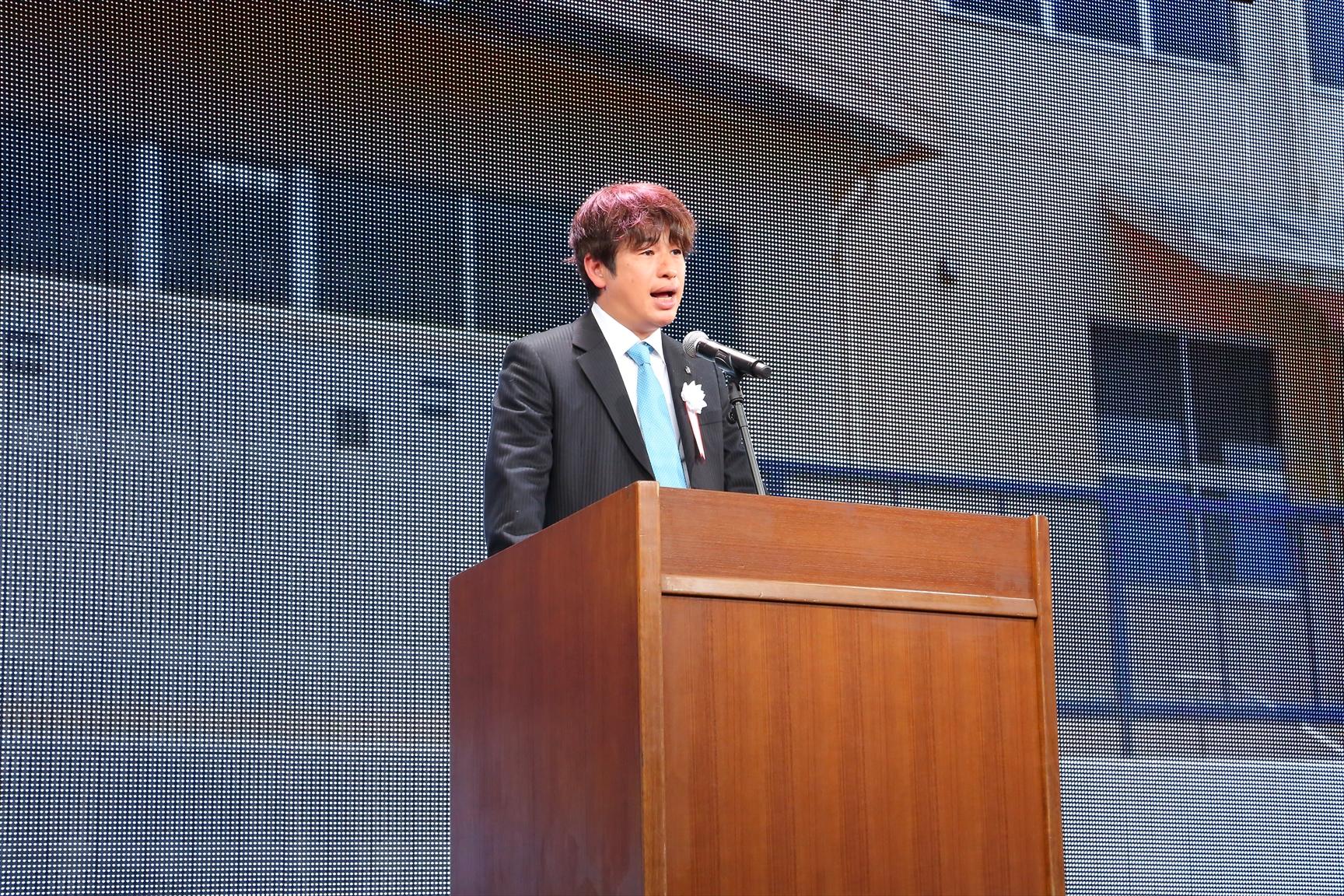 【平成29年度入学式】川上量生理事による祝辞