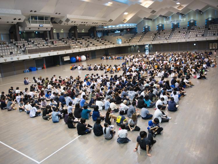 バンタン高等学院との合同体育を実施しましたのサムネイル
