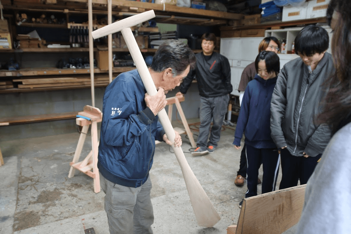 【職業体験】船大工というものづくりの世界で<br>他者視点から世界をみることにチャレンジ