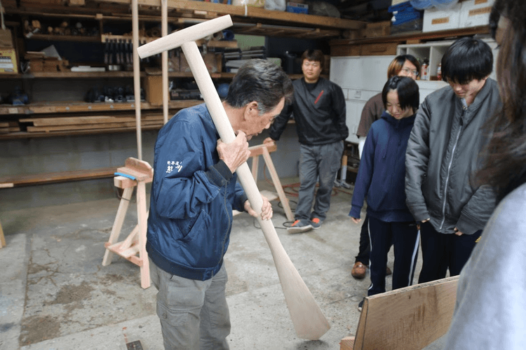 【職業体験】船大工というものづくりの世界で<br>他者視点から世界をみることにチャレンジのサムネイル