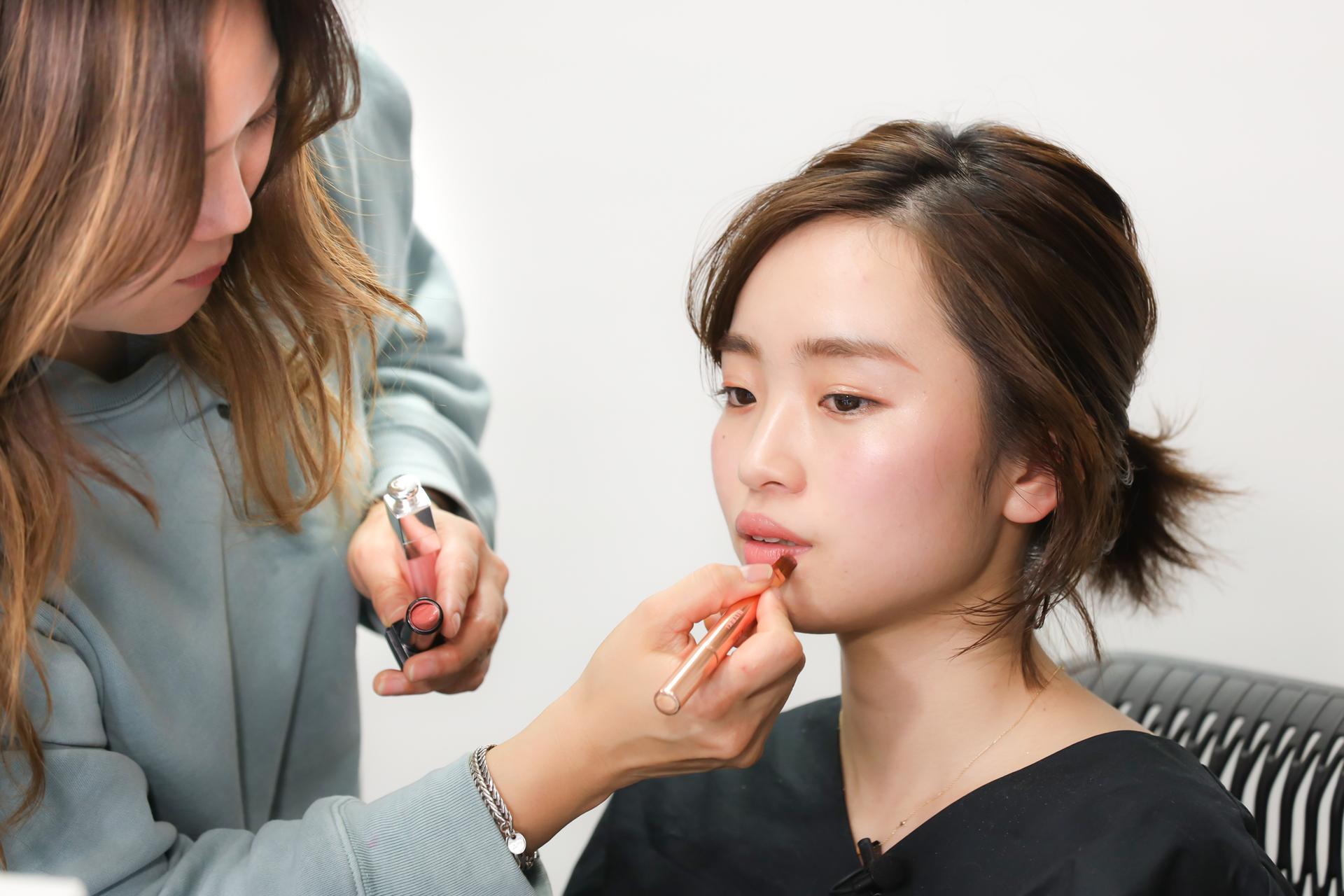 ヘアメイクアップアーティストKOBA氏による特別授業 <br>「第一印象をよくするメイクアップ講座」