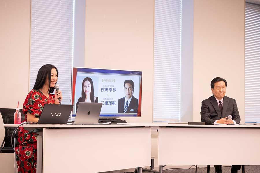 【N高政治部】立憲民主党・枝野幸男代表による特別講義～学生時代のエピソードからSNS、環境、所信表明まで…幅広いテーマに言及～