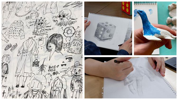 【神戸】アートな才能が爆発寸前！私たちの美術制作奮闘記<br>~描いて消してこねて塗って撮って~のサムネイル