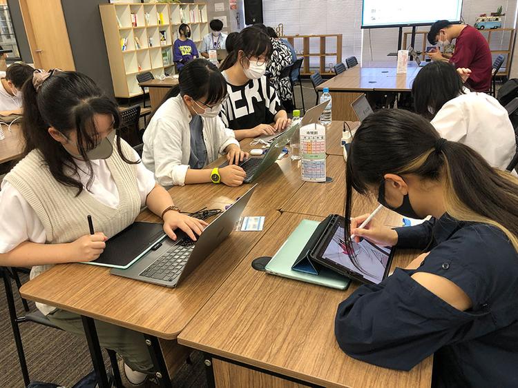【立川】イラストでキャンパスを豊かに！のサムネイル