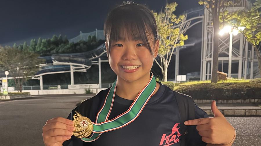 N高1年 岸上はづきさんが『第7回パルクール日本選手権』フリースタイル 女子部門で優勝!